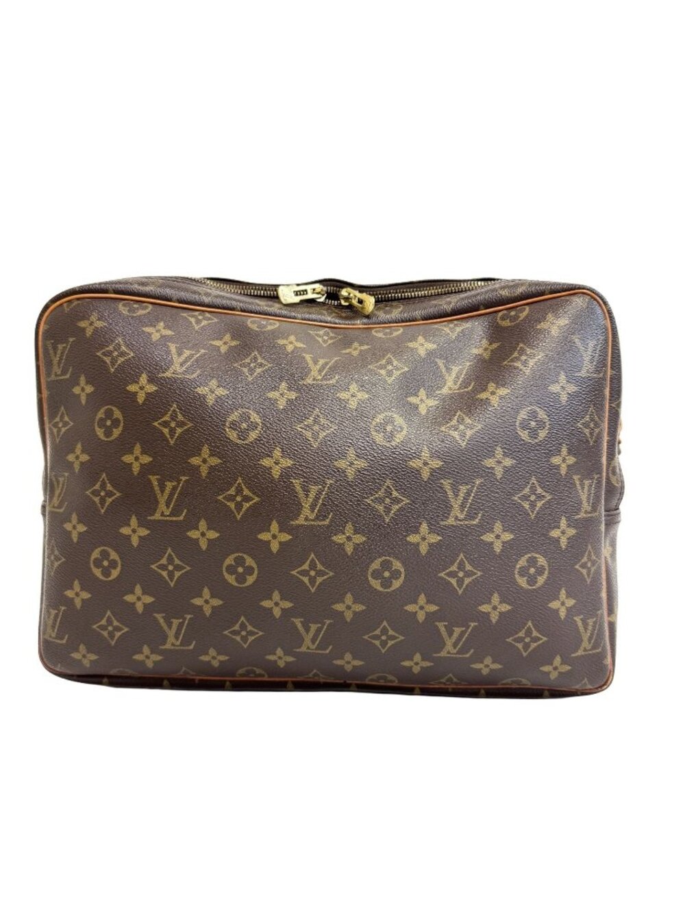 Louis Vuitton Reporter GM Monogram Canvas Brown Shoulder Bag